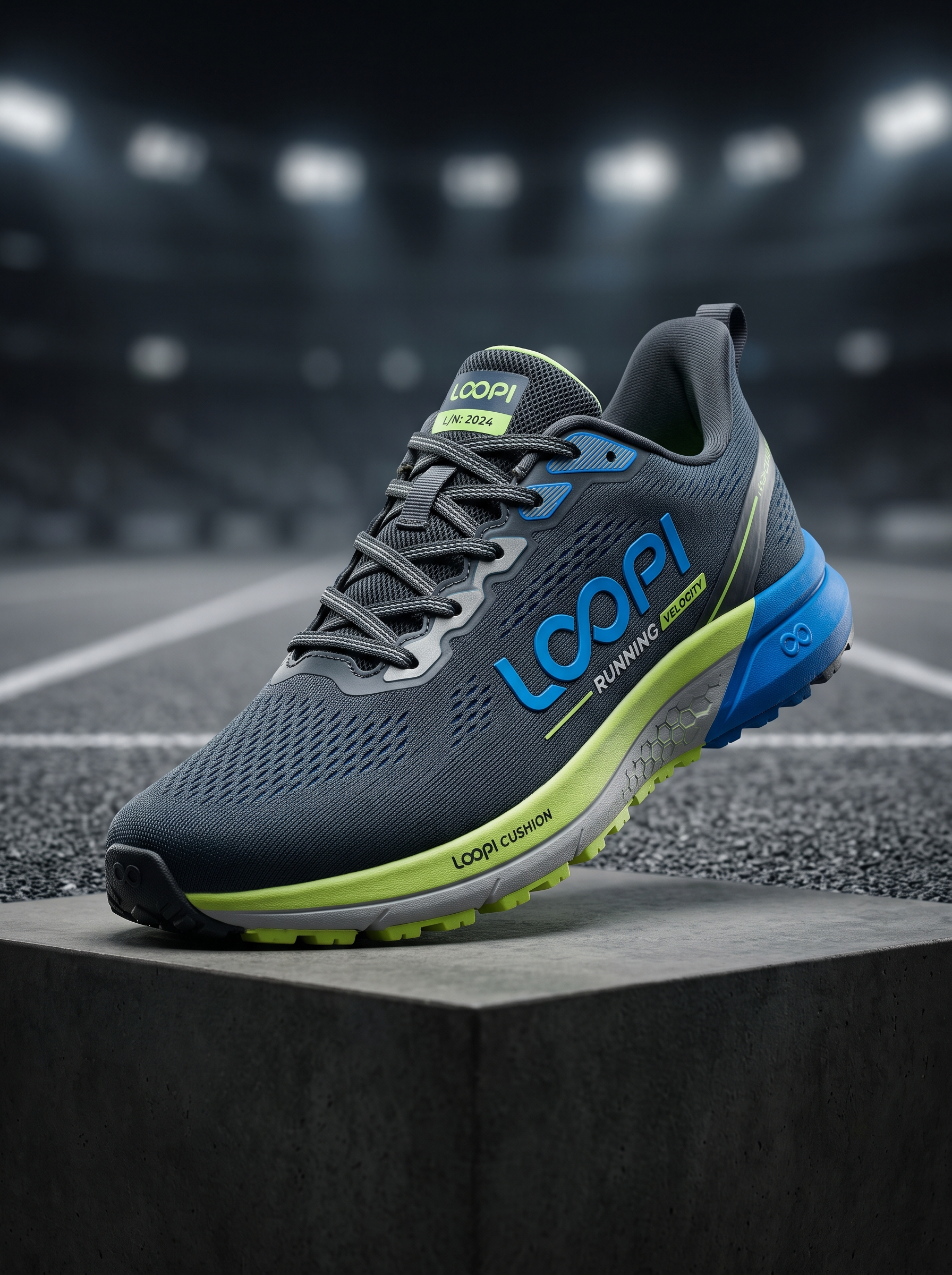 Loopi running shoe ad